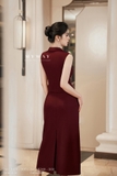 Áo gile cổ sơ mi dáng ôm