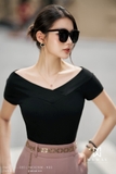 (2 màu) Chân váy xòe rủ Garbadine công sở