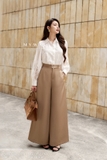 (2 màu) Quần suông A Lụa Taffeta