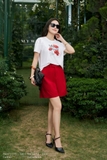 (3 màu) Quần sooc A dài trên gối khóa trước