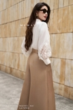 (2 màu) Quần suông A Lụa Taffeta