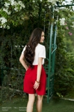 (3 màu) Quần sooc A dài trên gối khóa trước