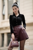 Áo sơ mi ôm dáng cổ Đức