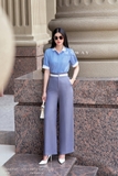 Quần ống đứng Gabardine công sở
