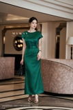 Chân váy Lụa ôm cạp cao trơn