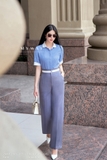 Quần ống đứng Gabardine công sở