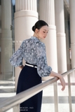 (10 màu) Chân váy A dáng dài xẻ sau