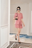 Áo vest ôm công sở ngắn tay