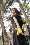 Quần suông có túi dài qua mắt cá điểm nhấn tầng