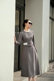 Áo vest công sở cổ bèo dài tay