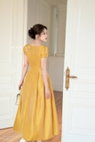 Đầm xoè dự tiệc Taffeta ngắn tay
