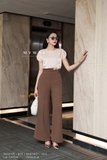 Áo kiểu lụa basic suông vừa