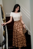 (5 màu) Áo thun cotton ngắn tay basic