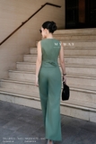 Áo Gile Cổ Tim Dáng Ôm