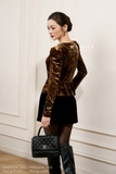 Áo kiểu dáng Peplum phối cổ cách điệu