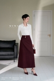 Áo sơ mi cổ Đức ôm vừa tay dài