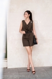 Quần sooc dáng cơ bản khóa trước có túi
