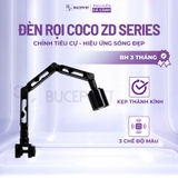 Đèn rọi COCO ZD SERIES 3W/5W - 3 chế độ màu 2800K-6500K, tay đèn xoay linh hoạt, đèn kẹp hồ cá thủy sinh cá cảnh