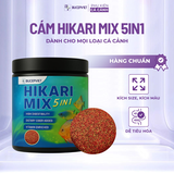 Cám cá cao cấp Hikari Mix 5in1 Super Red Thức ăn cá cảnh cám trùng huyết đỏ kích size, kích màu, hỗ trợ tiêu hóa cho cá