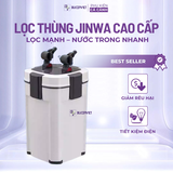 Lọc thùng cao cấp JINWA - Siêu mạnh, tích hợp lọc váng xoay, thổi oxy, bơm mạnh mẽ êm ái, tiết kiệm điện