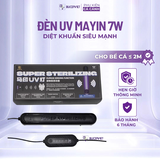 Đèn UV Diệt Khuẩn Mayin 7W – Cảm Biến Tự Tắt, Hẹn Giờ Tiện Lợi, Phù Hợp Bể Cá 2m Trở Xuống