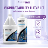 Vi sinh sống Seachem Stability 1L/2L- Khởi tạo hệ vi sinh hồ cá, ổn định nước, hỗ trợ xử lý NH3 NO2 an toàn cho cá tép