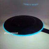 Đèn rọi kẹp UFO Mini hồ cá 5W USB - Điều chỉnh độ sáng, xoay 360 độ, chiếu sáng hồ cá mini cá cảnh