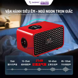 Sủi tích điện Fish Power 1 vòi / 2 vòi, trang bị cảm ứng màn hình thông minh - Sủi thế hệ mới cho bể thủy sinh