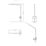 Giá treo đèn Week Tròn dùng cho đèn V Series, M Series, L Series