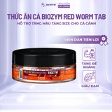 Thức ăn cá Biozym Red Worm Tab - Thức ăn sâu đỏ viên dán cho cá cảnh, giàu dinh dưỡng, hỗ trợ lên màu và tăng sức đề kháng