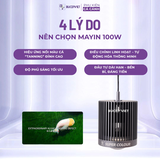 Đèn LED Rọi Mayin Super Color 100W, Mẫu Đèn Thủy Sinh Điều chỉnh 6 cấp độ sáng(BH:6 tháng)