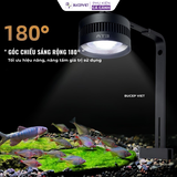 Đèn Bể Cá Tròn COCO FA Series (50-75-100w), Đèn thủy sinh mắt led COB màu tự nhiên, nịnh màu cá, tạo hiếu ứng sóng nước