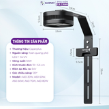 Đèn Rọi Bể Cá Zaqua A60 (60W, 80W) Model Đèn Thủy Sinh Thiết Kế Lon, Hiệu Ứng Màu Sắc Đẹp
