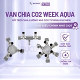 Van chia CO2 Week Aqua cao cấp, giúp chia CO2 ra nhiều bể hơn