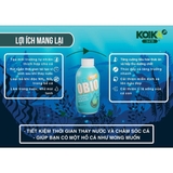 Men vi sinh Koika OBIO 4 trong 1 - Làm trong nước, khử độc, khử tanh, tăng tốc tiêu hóa cho cá cảnh