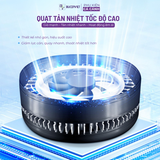 Đèn Rọi Bể Cá Zaqua A60 (60W, 80W) Model Đèn Thủy Sinh Thiết Kế Lon, Hiệu Ứng Màu Sắc Đẹp