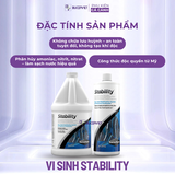 Vi sinh sống Seachem Stability 1L/2L- Khởi tạo hệ vi sinh hồ cá, ổn định nước, hỗ trợ xử lý NH3 NO2 an toàn cho cá tép