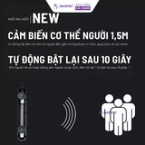 Đèn UV Diệt Khuẩn Mayin 7W – Cảm Biến Tự Tắt, Hẹn Giờ Tiện Lợi, Phù Hợp Bể Cá 2m Trở Xuống