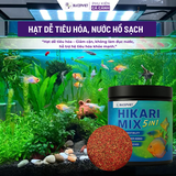 Cám cá cao cấp Hikari Mix 5in1 Super Red Thức ăn cá cảnh cám trùng huyết đỏ kích size, kích màu, hỗ trợ tiêu hóa cho cá
