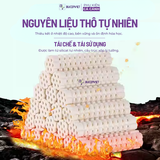 Thùng 12 thanh sứ củ sen Mountain Tree thế hệ 3 25x8cm - Vật liệu lọc hồ Koi, bể cá rồng, siêu bề mặt lưu trữ vi sinh