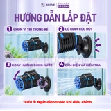 Máy thổi luồng SunSun YVP 01A-04A - Tạo dòng chảy, tạo sóng, hạn chế cặn đáy hồ cá cảnh, thủy sinh