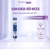 Van khóa đôi Week Fi12/16/20 - Tháo lắp nhanh cho lọc thùng hồ thủy sinh, không giảm dòng nước