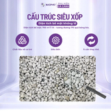 Thùng 4 Lít Matrix Seachem có tem chính hãng SICAVI - Vật liệu lọc làm trong nước, nuôi cấy vi sinh cải tạo trong nước hồ cá thủy sinh và cá cảnh biển