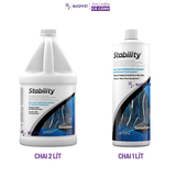 Vi sinh sống Seachem Stability 1L/2L- Khởi tạo hệ vi sinh hồ cá, ổn định nước, hỗ trợ xử lý NH3 NO2 an toàn cho cá tép