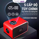 Sủi tích điện Fish Power 1 vòi / 2 vòi, trang bị cảm ứng màn hình thông minh - Sủi thế hệ mới cho bể thủy sinh