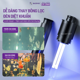 (Mẫu mới 2025) Lọc thùng tách phân Sunsun YWY 800 - tích hợp tách phân, lọc phụ, xả đáy