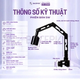 Đèn rọi COCO ZD SERIES 3W/5W - 3 chế độ màu 2800K-6500K, tay đèn xoay linh hoạt, đèn kẹp hồ cá thủy sinh cá cảnh