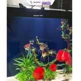 Đèn Bể Cá Tròn COCO FA Series (50-75-100w), Đèn thủy sinh mắt led COB màu tự nhiên, nịnh màu cá, tạo hiếu ứng sóng nước