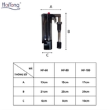 Lọc thác thế hệ mới HaiYang (Tích hợp lọc váng xoay) - Khoang lọc rộng rãi, mang đến hiệu năng xử lí nước mạnh mẽ