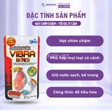 Cám cá cầu vồng, cá đĩa,hồng mi siêu tăng màu Hikari Vibra Bites 280g